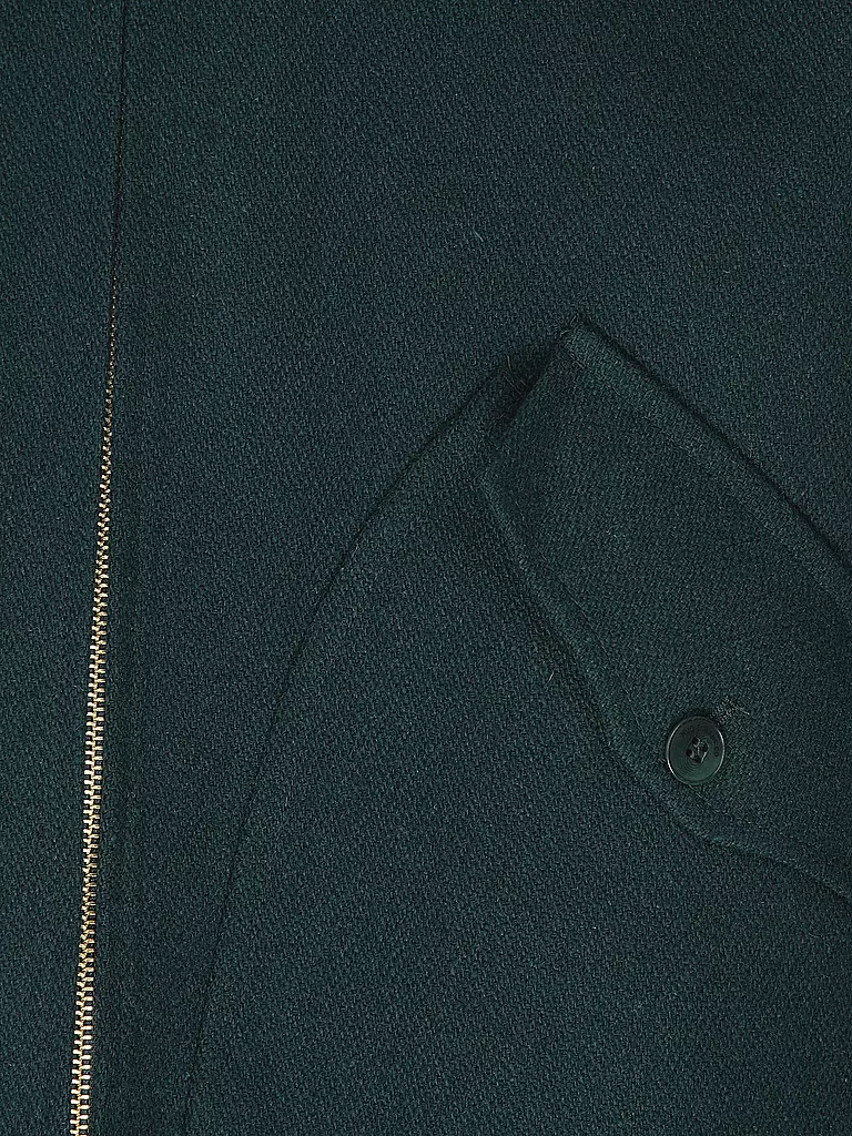 NUDIE JEANS Wolljacke BLAKE  dunkelgrün