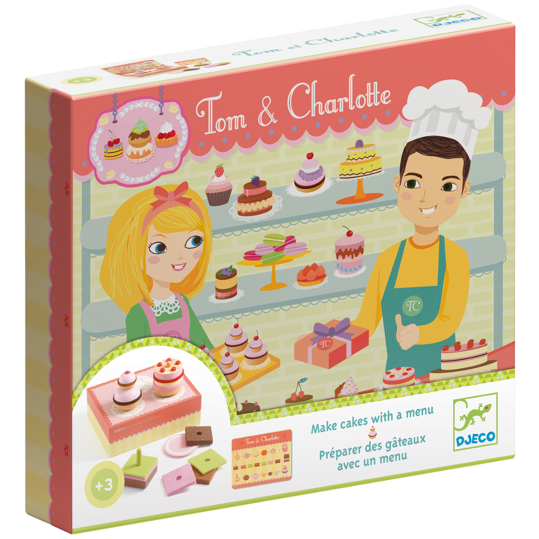 Djeco de taartjeswinkel van tom en charlotte DJ06610