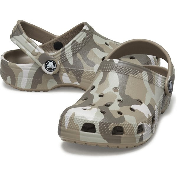 Køb Crocs Classic Camo Clog Mushroom/Multi