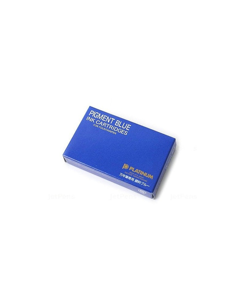 Cartouches Platinum Bleu