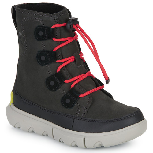 Sorel - YOUTH SOREL EXPLORER LACE WP - Noir