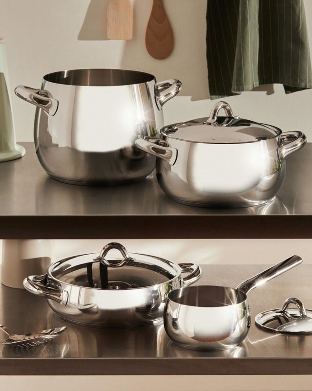 Alessi Mami Pannenset RVS 7-delig