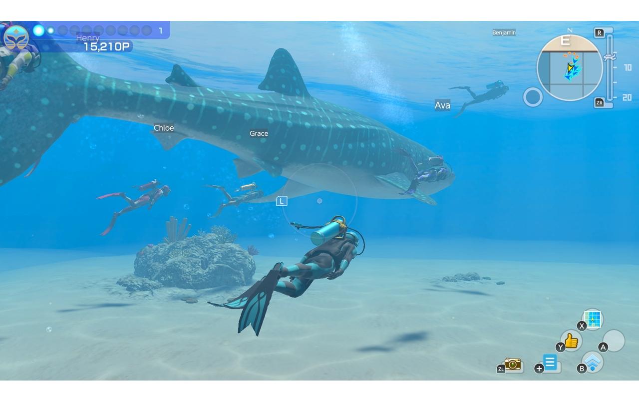 Endless Ocean LuminousUnterwasser-Simulation für die Switch