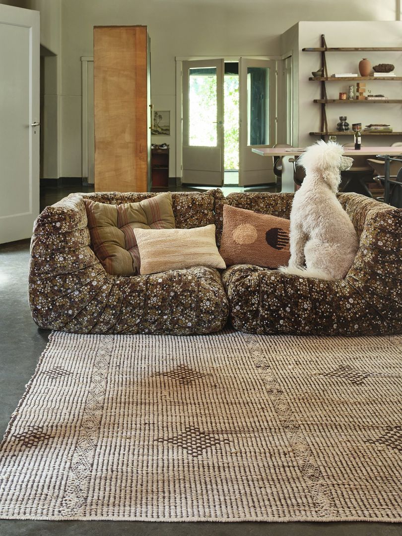 HKLIVING   Rustic Vloerkleed