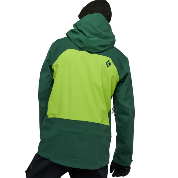 Veste de ski BLACK DIAMOND M RECON PRO STRETCH SHELL MOUNTAIN FOREST LINE GREEN