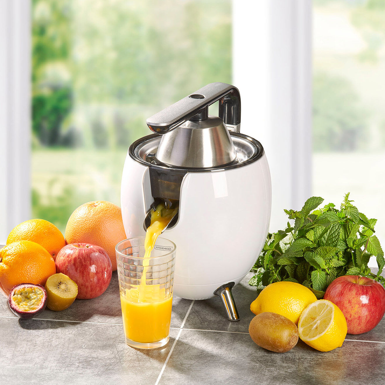 Kitchencook Presse-Agrume électrique blanc - 550 ml
