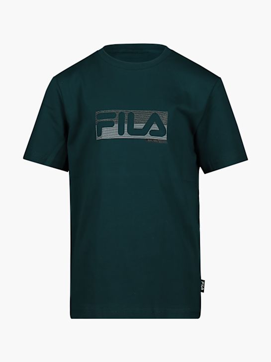 FILA T-Shirt Dunkelgrün