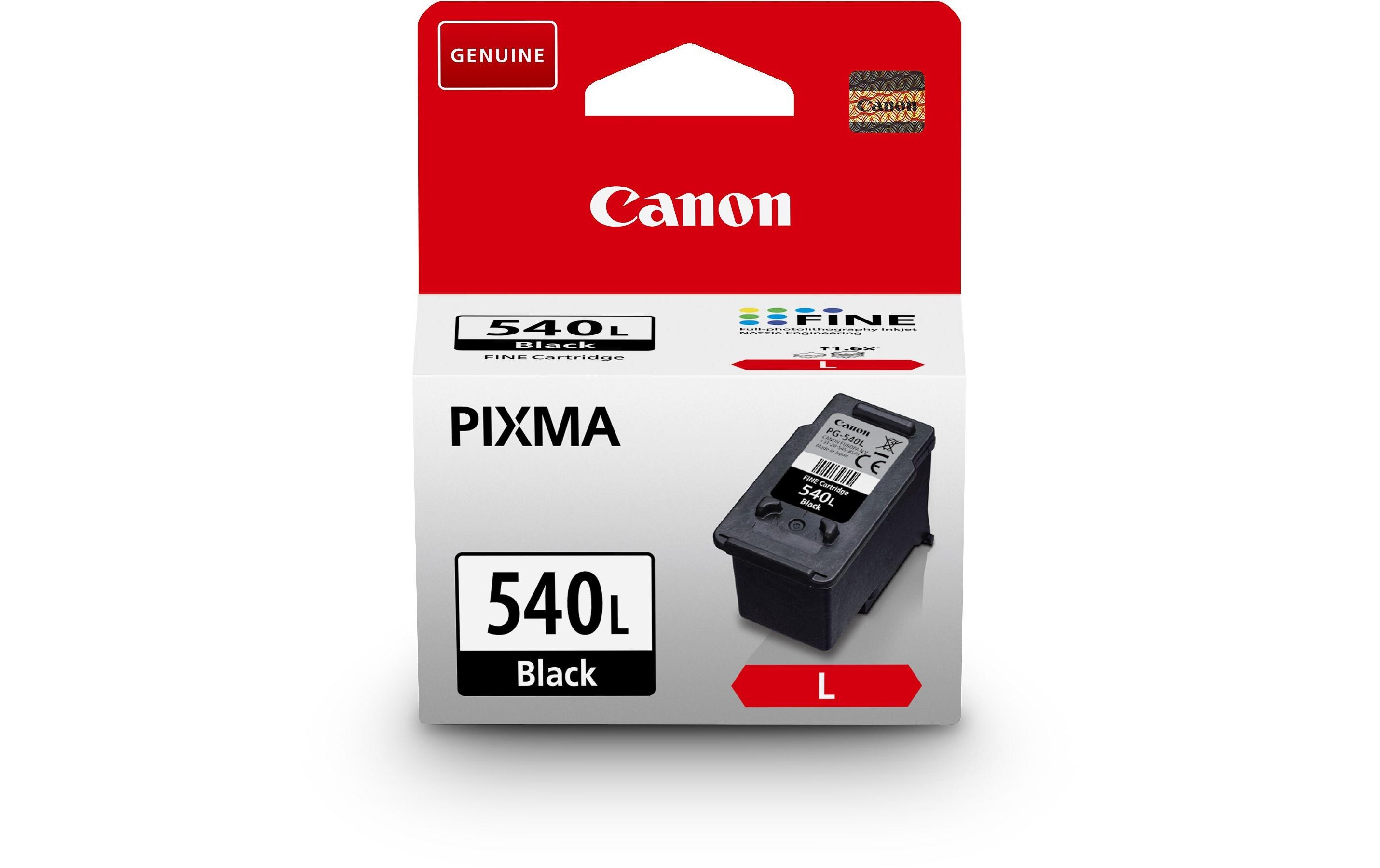 Tinte PG-540L BlackDruckerpatrone, Schwarz