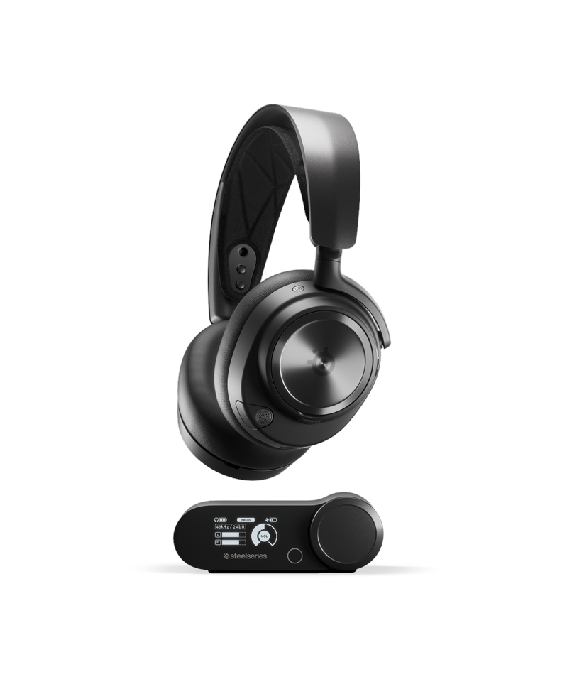 Steelseries - Nova Pro Wireless X + Steelseries - HS1 Aluminum Headset Stand - Bundle