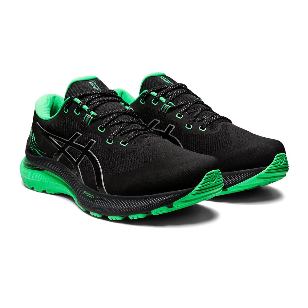 Asics GEL-KAYANO 29 LITE-SHOW - Chaussures running Homme black/new leaf