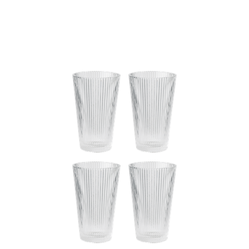 Stelton Pilastro 4-pak Glas, Klar, 35 cl