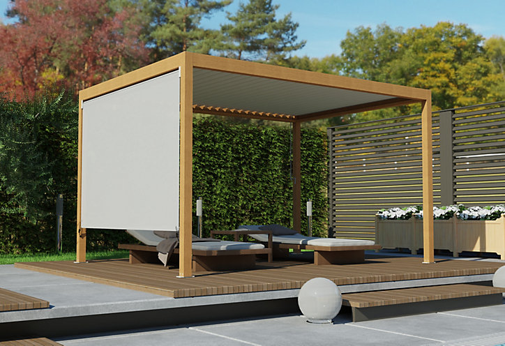 Store latéral pour pergola Salto autoportante l. 2,88m