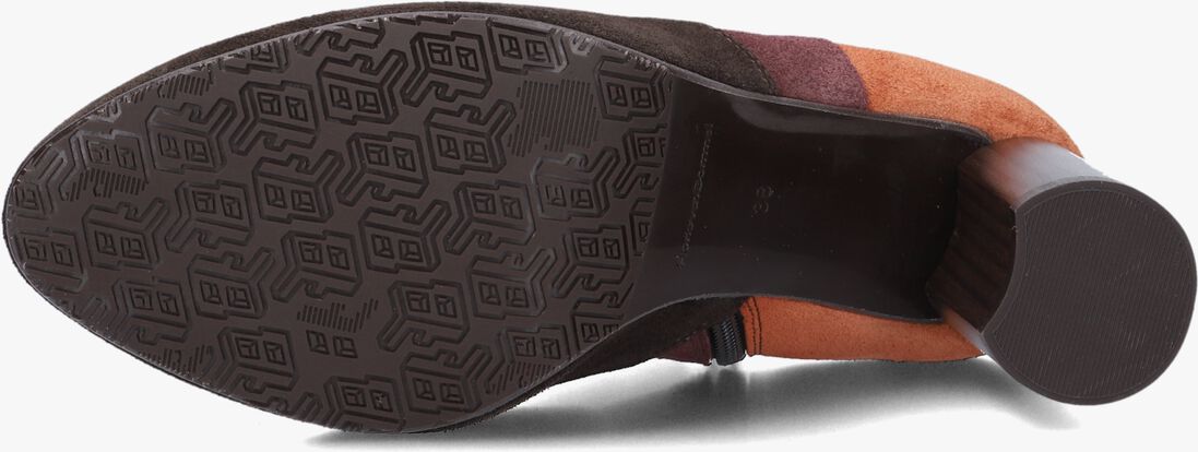 bruine floris van bommel enkellaarsjes sfw-50075 kaci