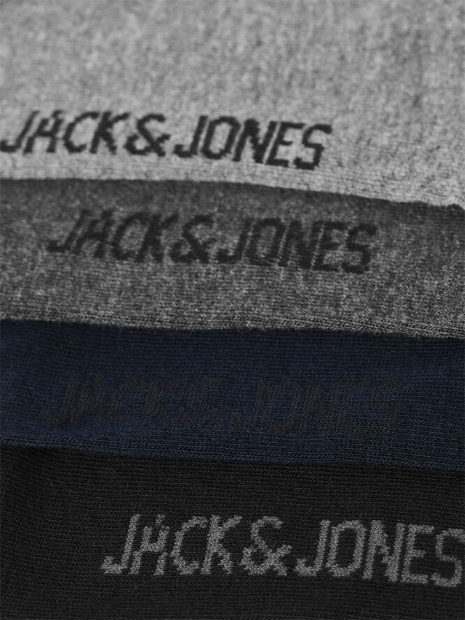 Jack & Jones JACJENS SOCK 10 PACK NOOS Dark grey melange/dgm - lgm - lgm -