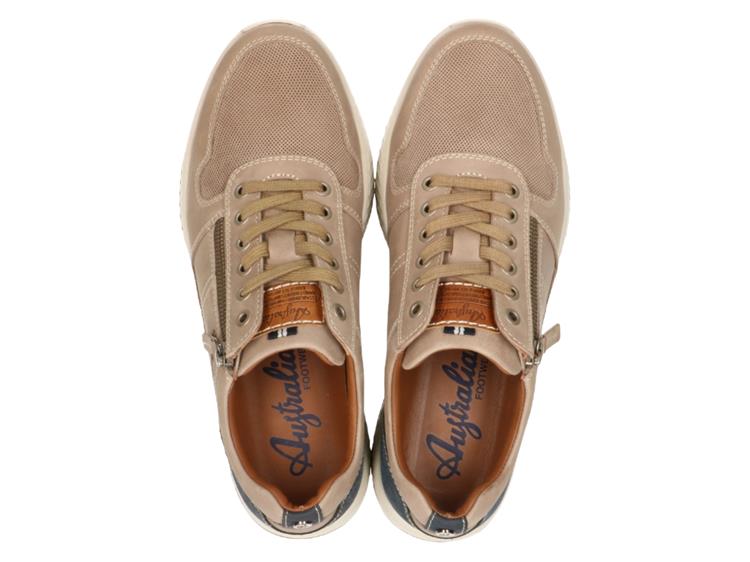 Australian Footwear Hurricane Leather Sand Blue