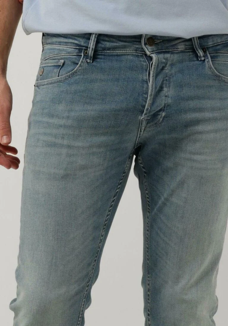 CAST IRON blauwe cast iron slim fit jeans shiftback tapered fgt