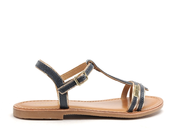 Les tropeziennes nu pieds enfant badazar bleu