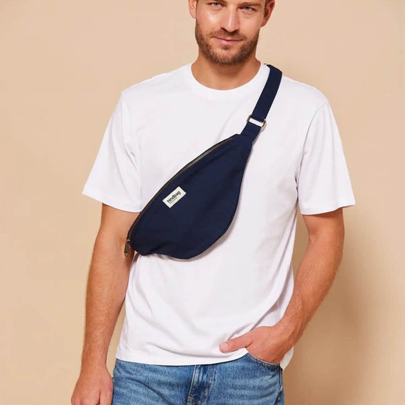 Sac banane Sasha 40 cm Navy Blue