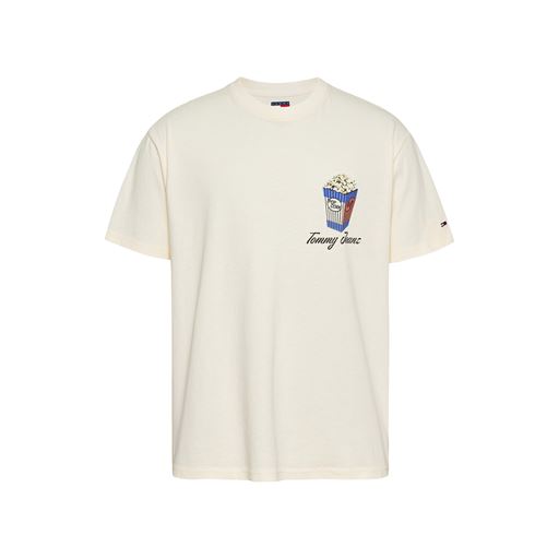 Tommy Jeans Novelty 2 T-shirt, Ancient White, XL