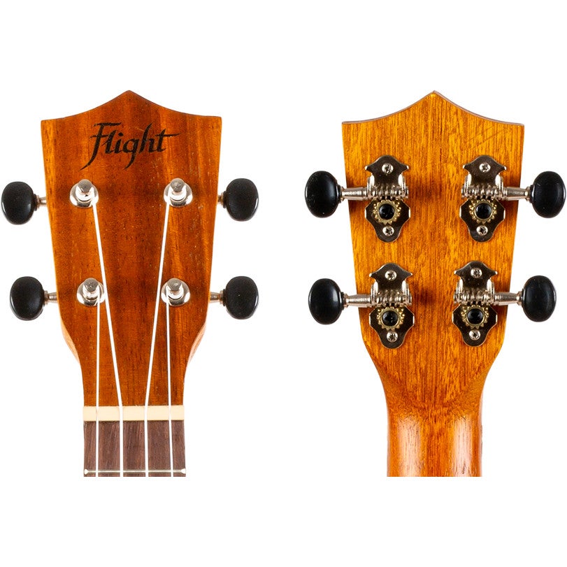 Flight Natural Series NUC250 Acacia concert ukelele met gigbag