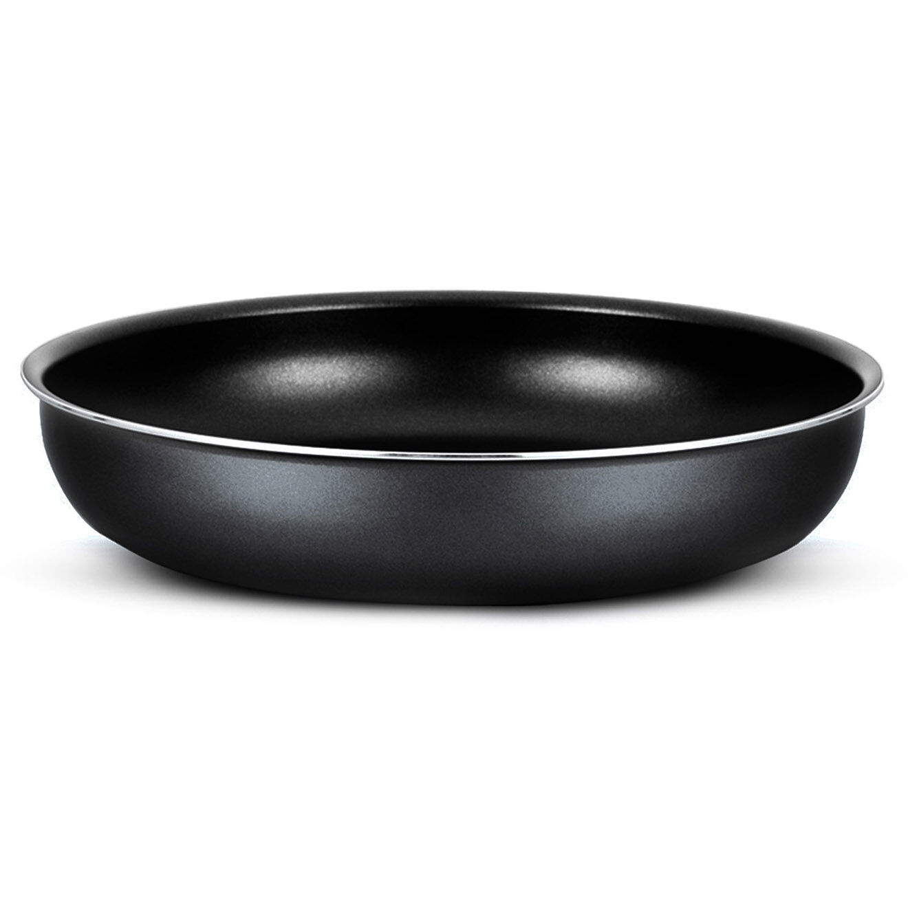 Kitchencook Batterie de cuisine noire - 6 pièces