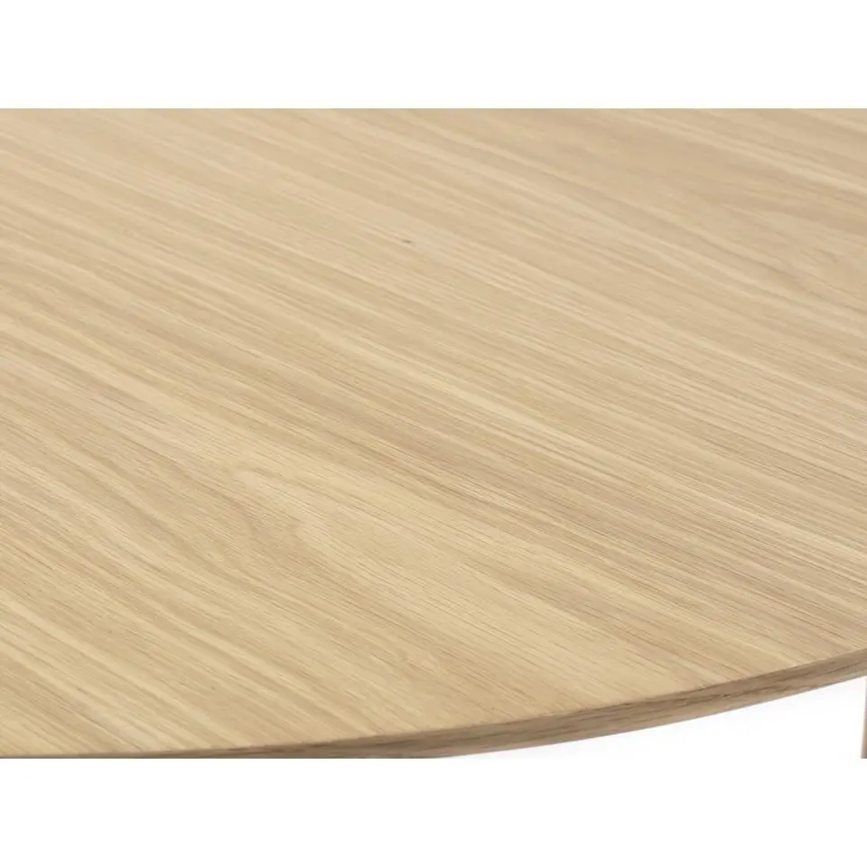 Eettafel Ovaal - Naturel Eikenhout - 280x100x75cm - Gallina