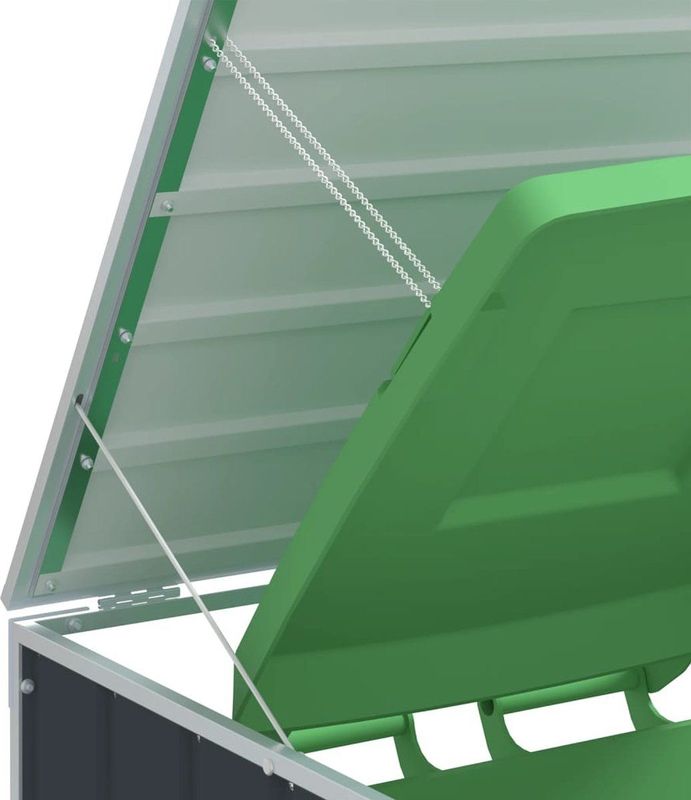 Containerberging - Gepoeerd Staal - Tuin - Sterke Constructie