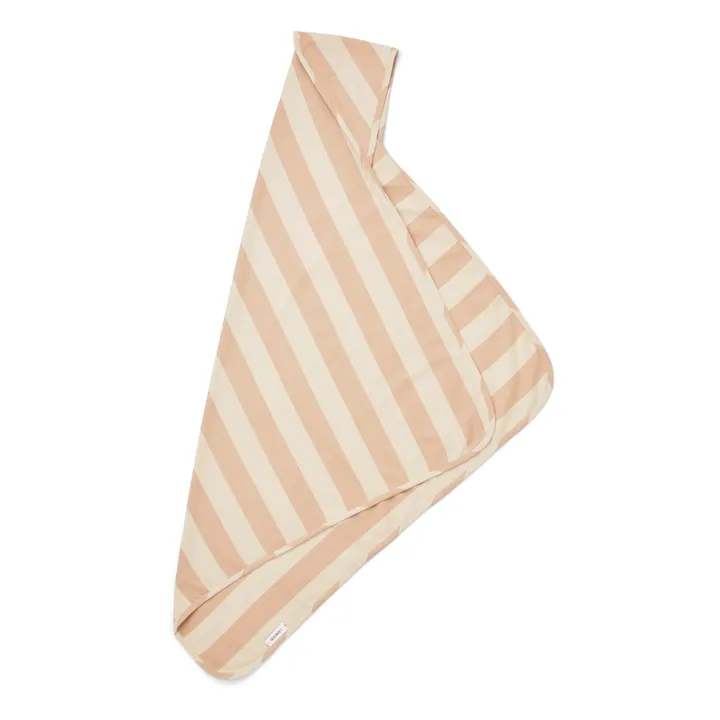 Liewood Cape de bain Mie en coton bio | Rose pâle
