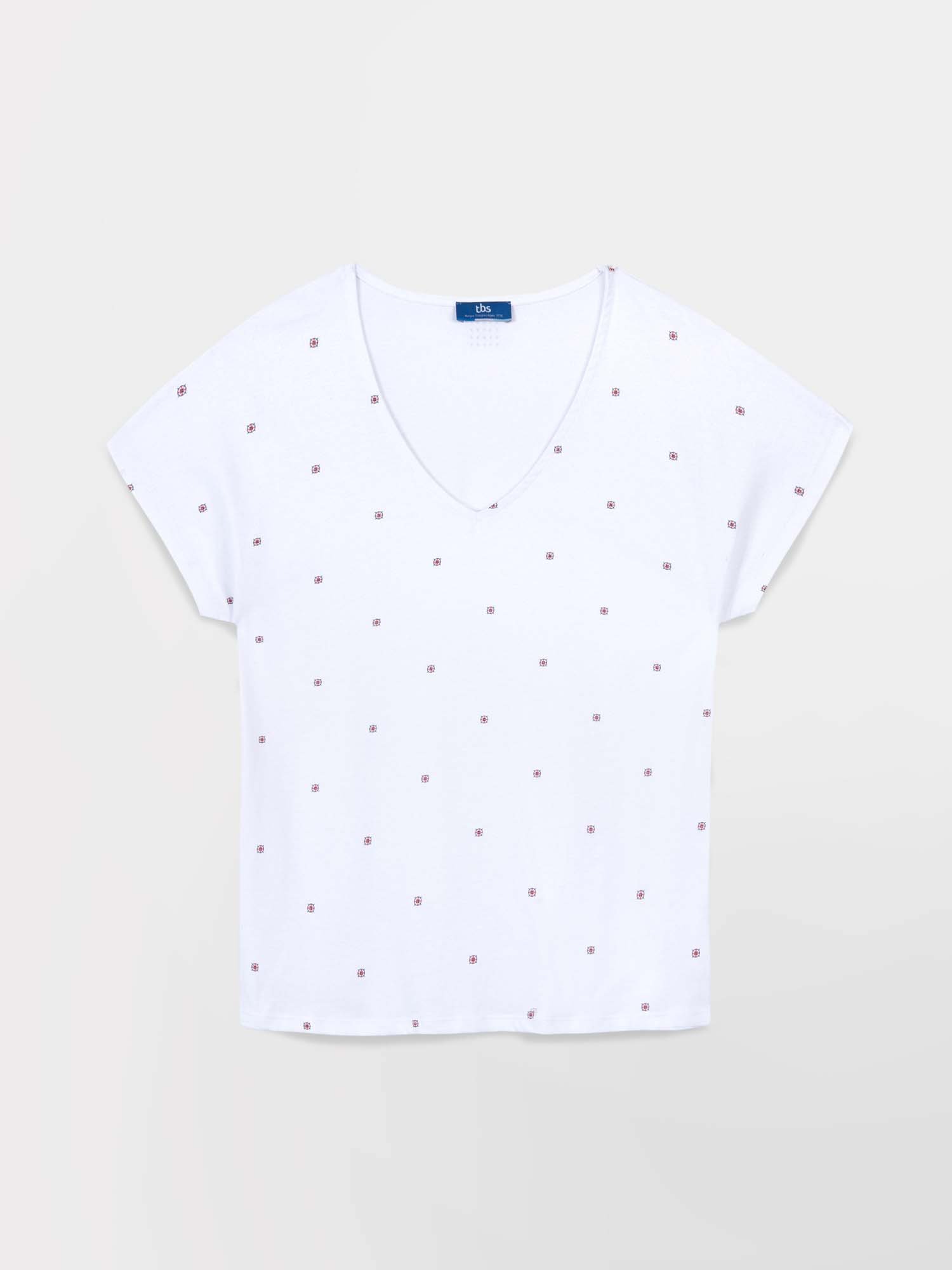 Tee Shirt Femme Sans Manches Coton Blanc