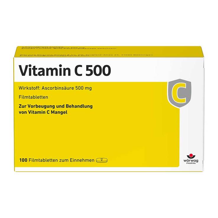 Vitamin C 500 Filmtabletten, 100 St