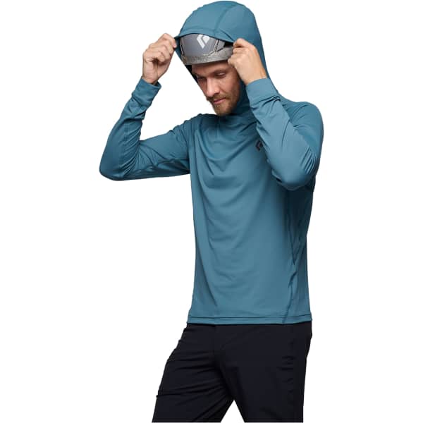 Sweat escalade BLACK DIAMOND ALPENGLOW HOODY CREEK BLUE