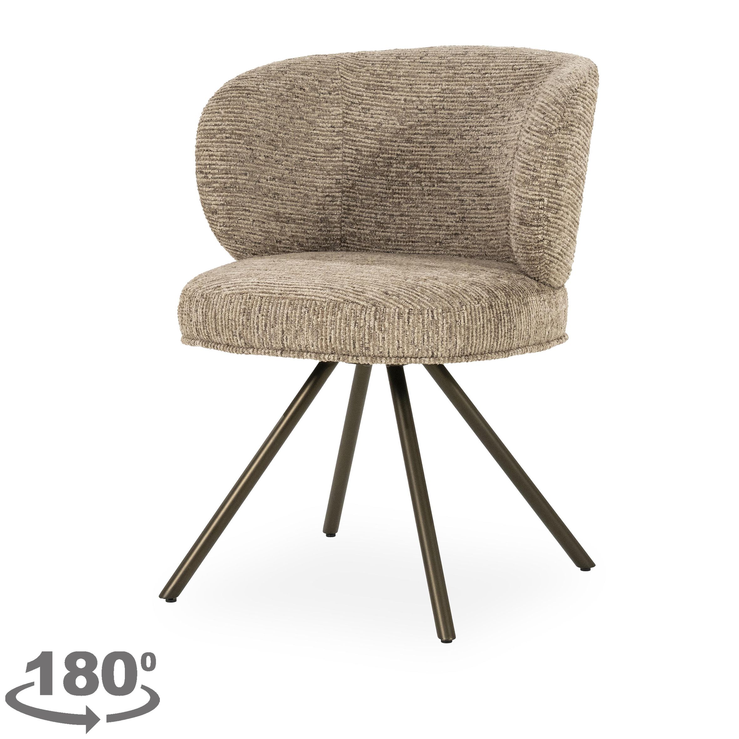 Eetkamerstoel Bruin 96463 Jayson B61 x D63.5 x H79.5 cm