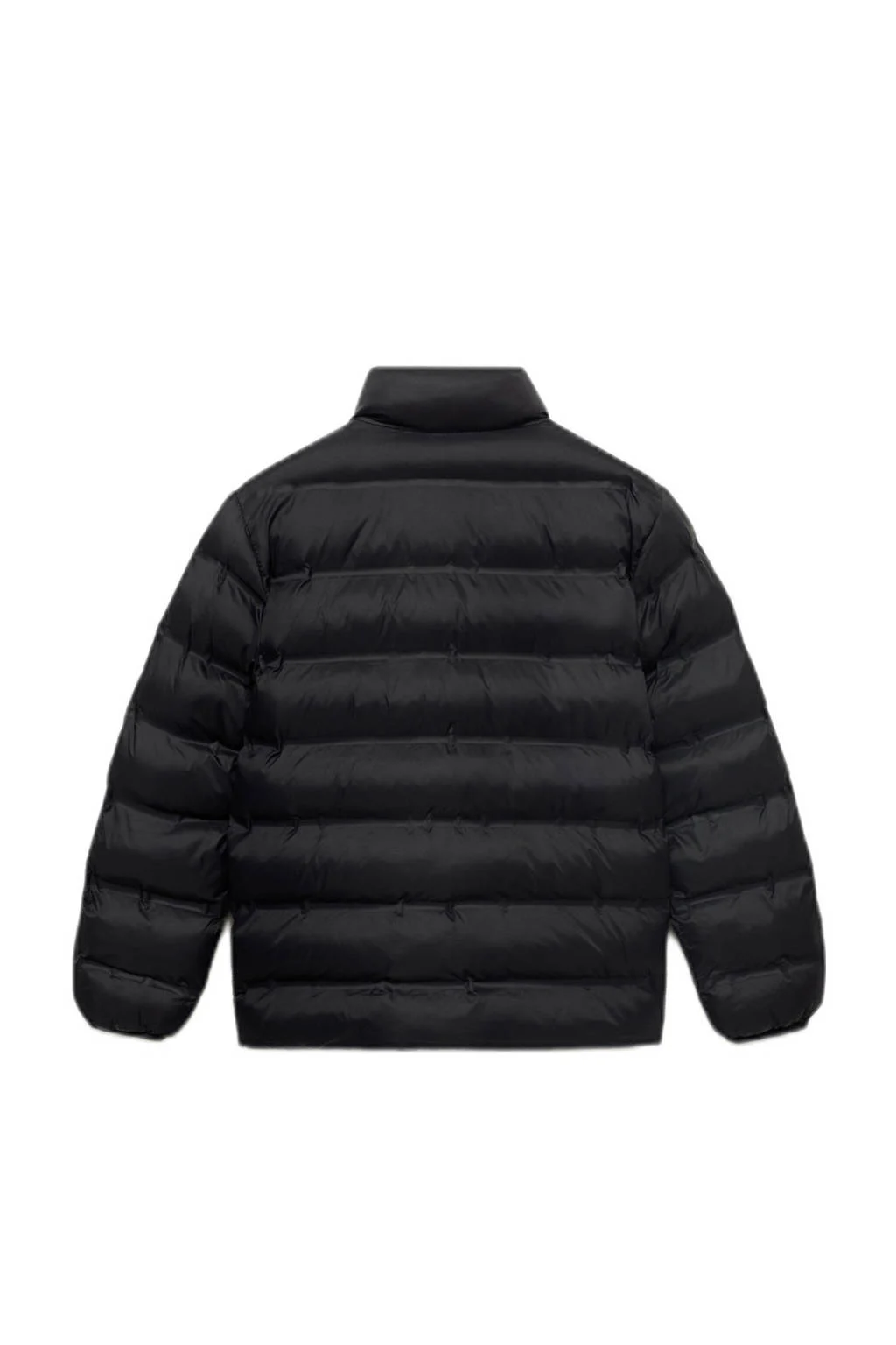 Mango Kids gewatteerde jas zwart