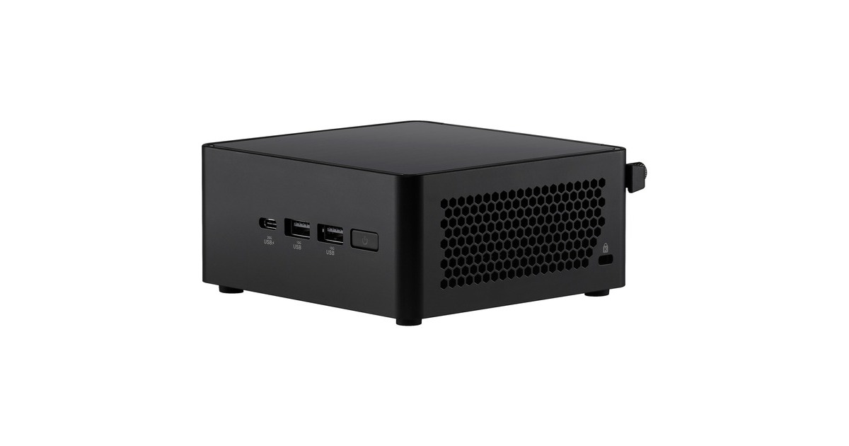 ASUSNUC 14 Pro Tall Kit RNUC14RVHV500002I barebone  (Zwart | Ultra 5 135H | Arc Graphics)