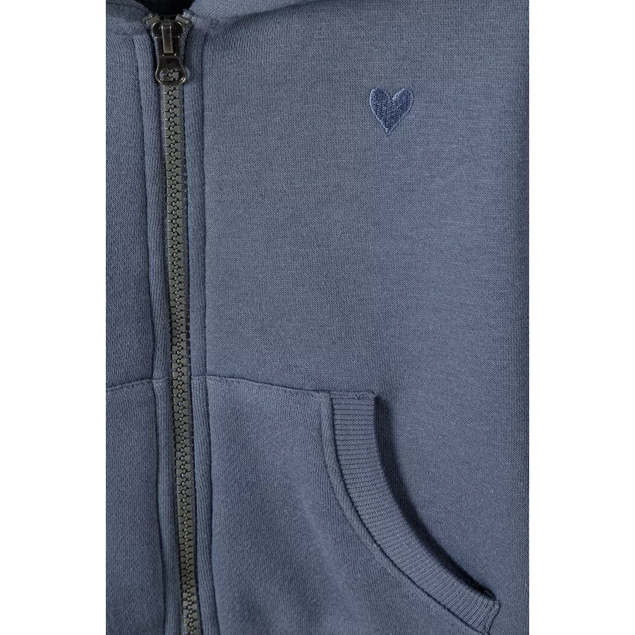 MINOTI Sweatjacke Blaugrau