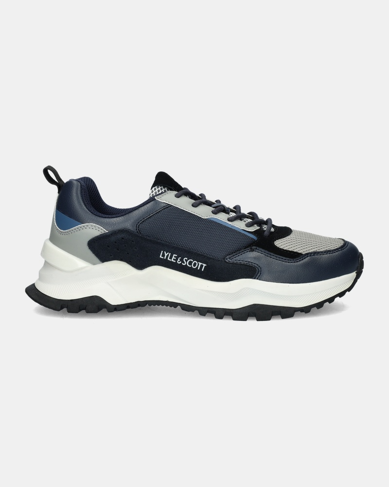 Lyle & Scott Whishaw Lage sneakers  - blauw