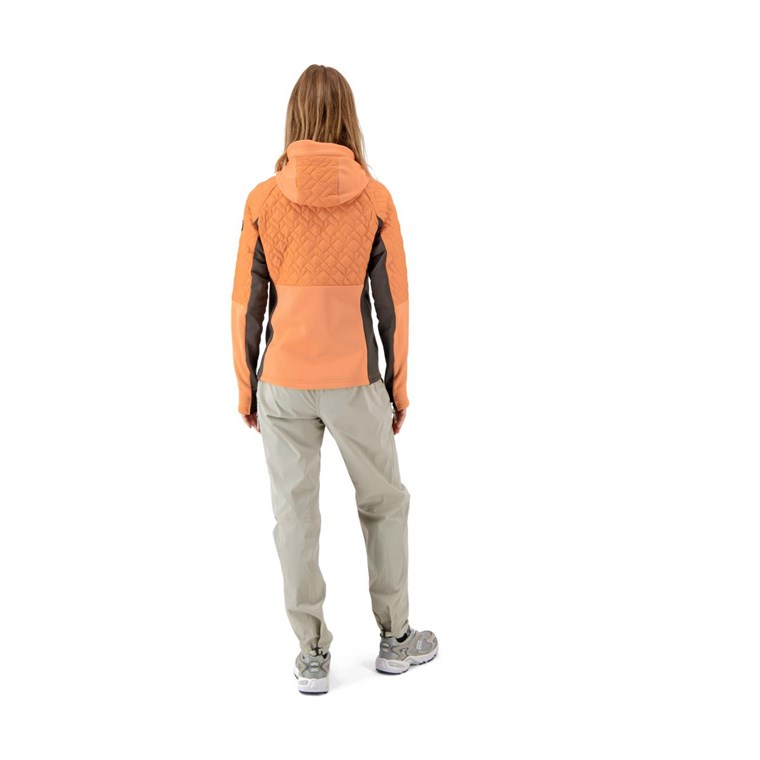 Didriksons Lyra FZ Jacket Women Sunset