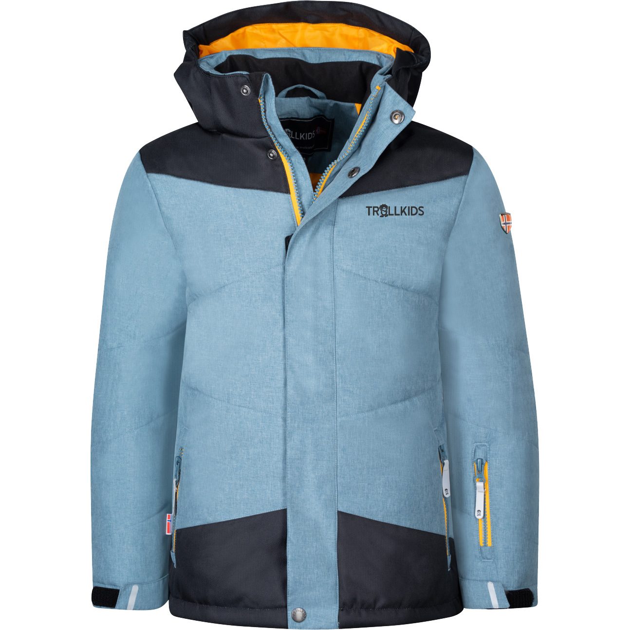 Trollkids Norefjell Skijacke Kinder steel blue