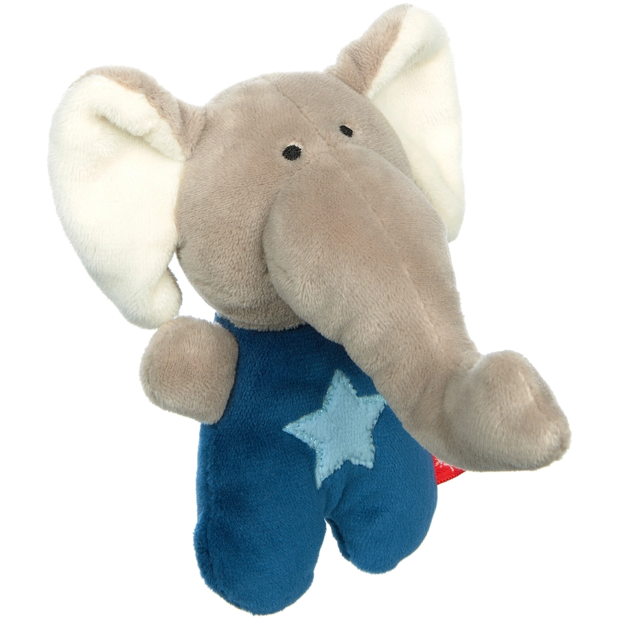 sigikid® Rassel Elefant Red Stars