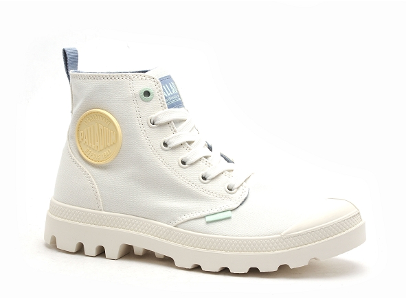 Palladium boots bottine femme pampa monopop blanc