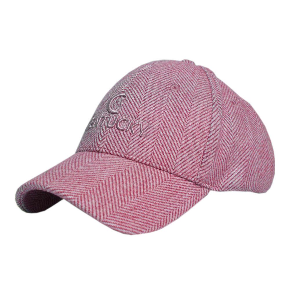 Kentucky WOOL - Casquette Baseball Femme rose clair