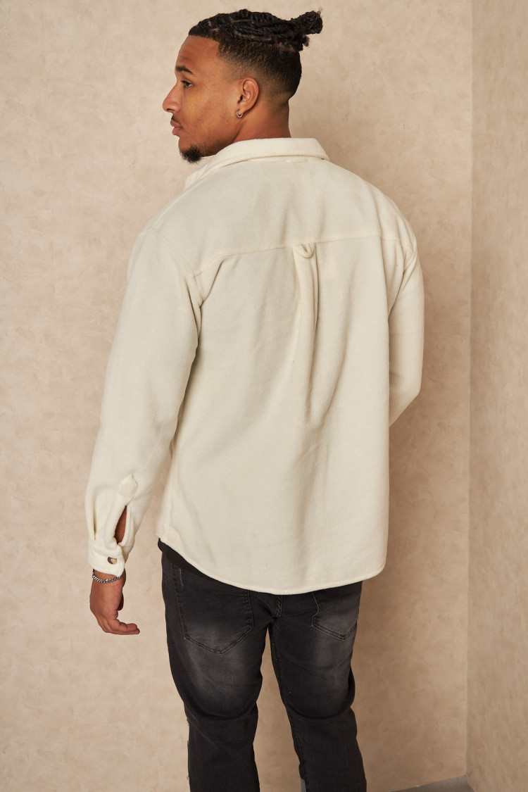 Chemise manches longues molletonnée
