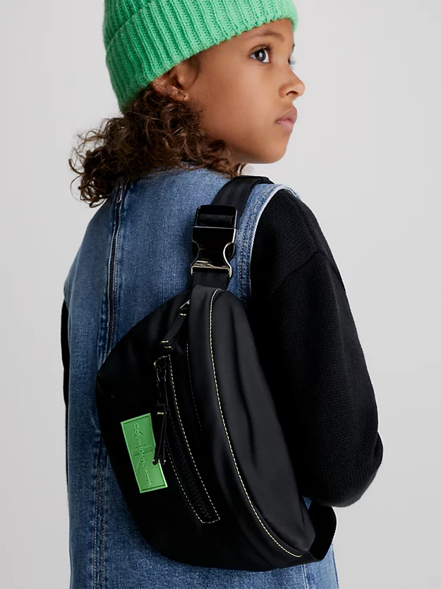 Bolsa com o logotipo do bebê