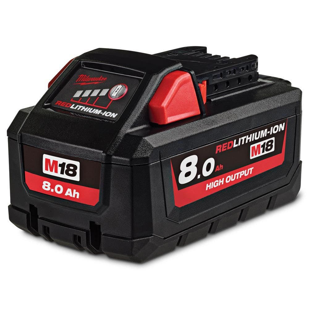Kit de soprador MILWAUKEE FUEL™ 18V 2 x 8.0AH M18FBL802