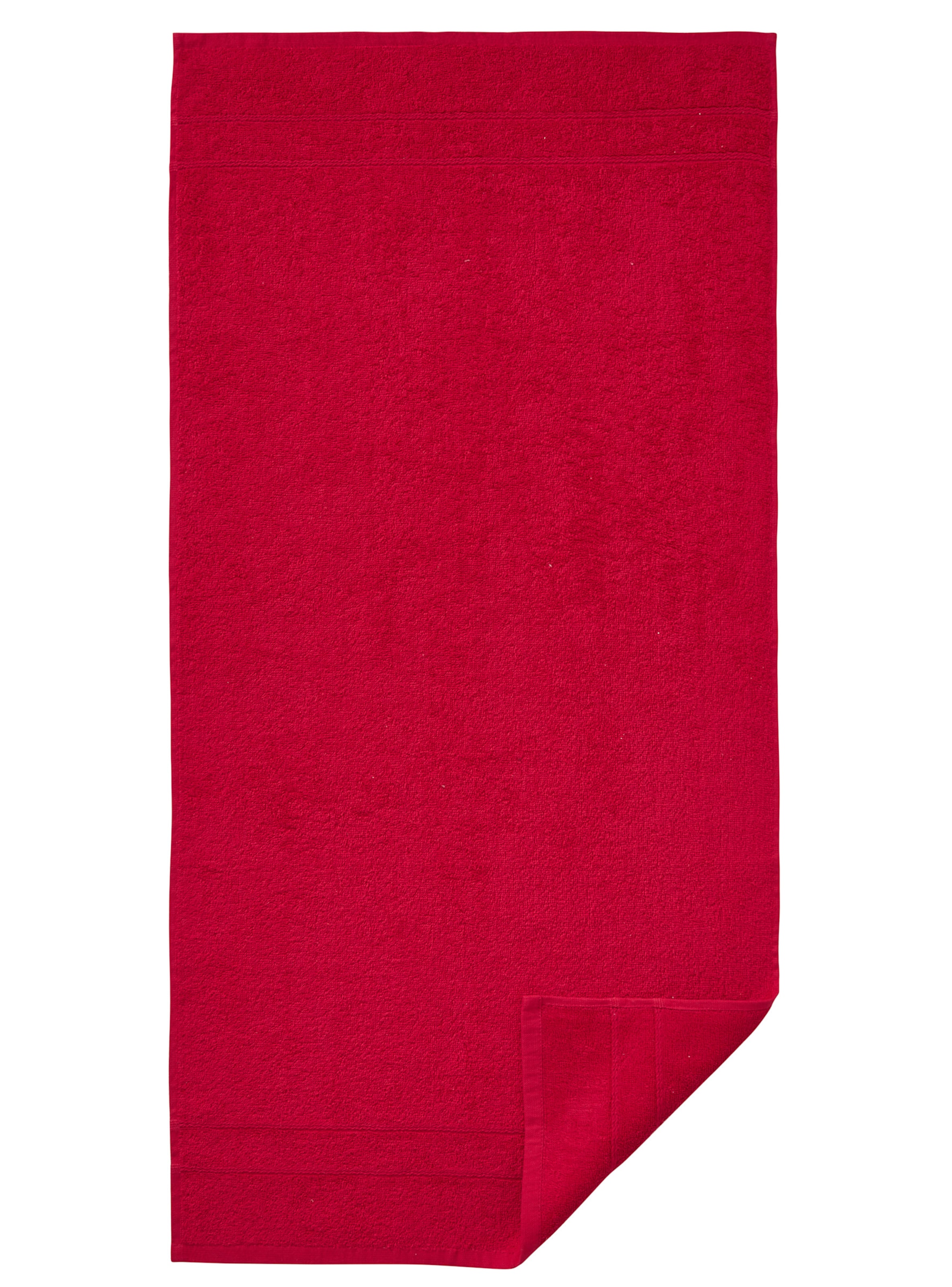wäschepur Handtuch in rot