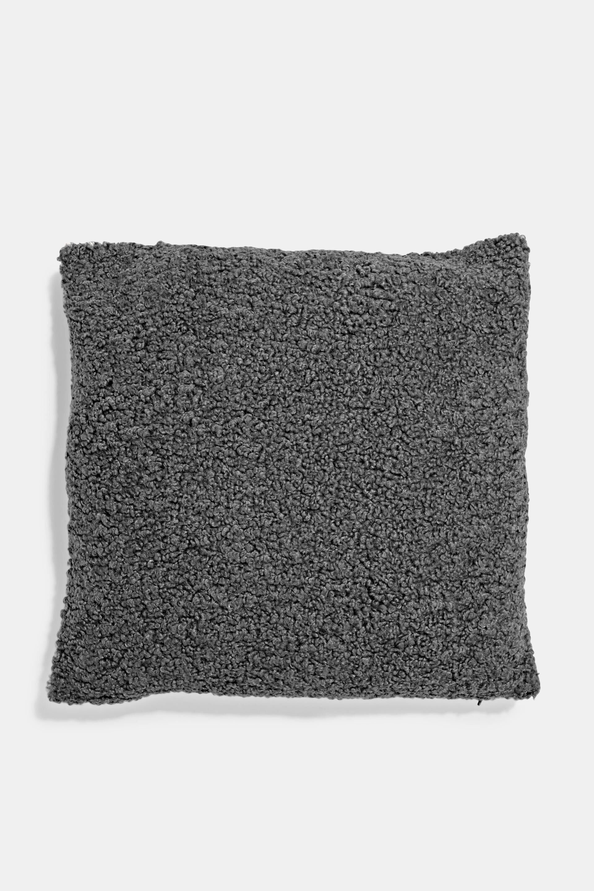 Housse de coussin en peluche