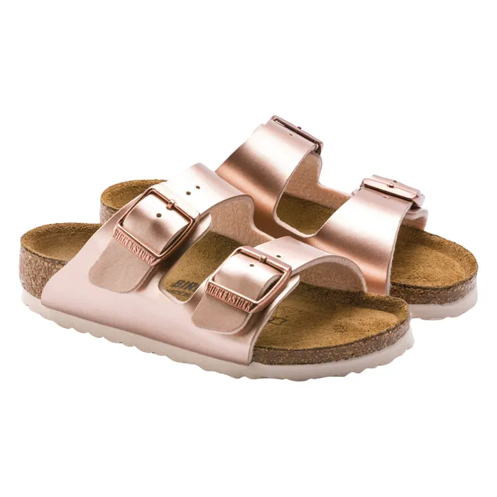 Birkenstock Arizona Electric Metallic Slippers Junior