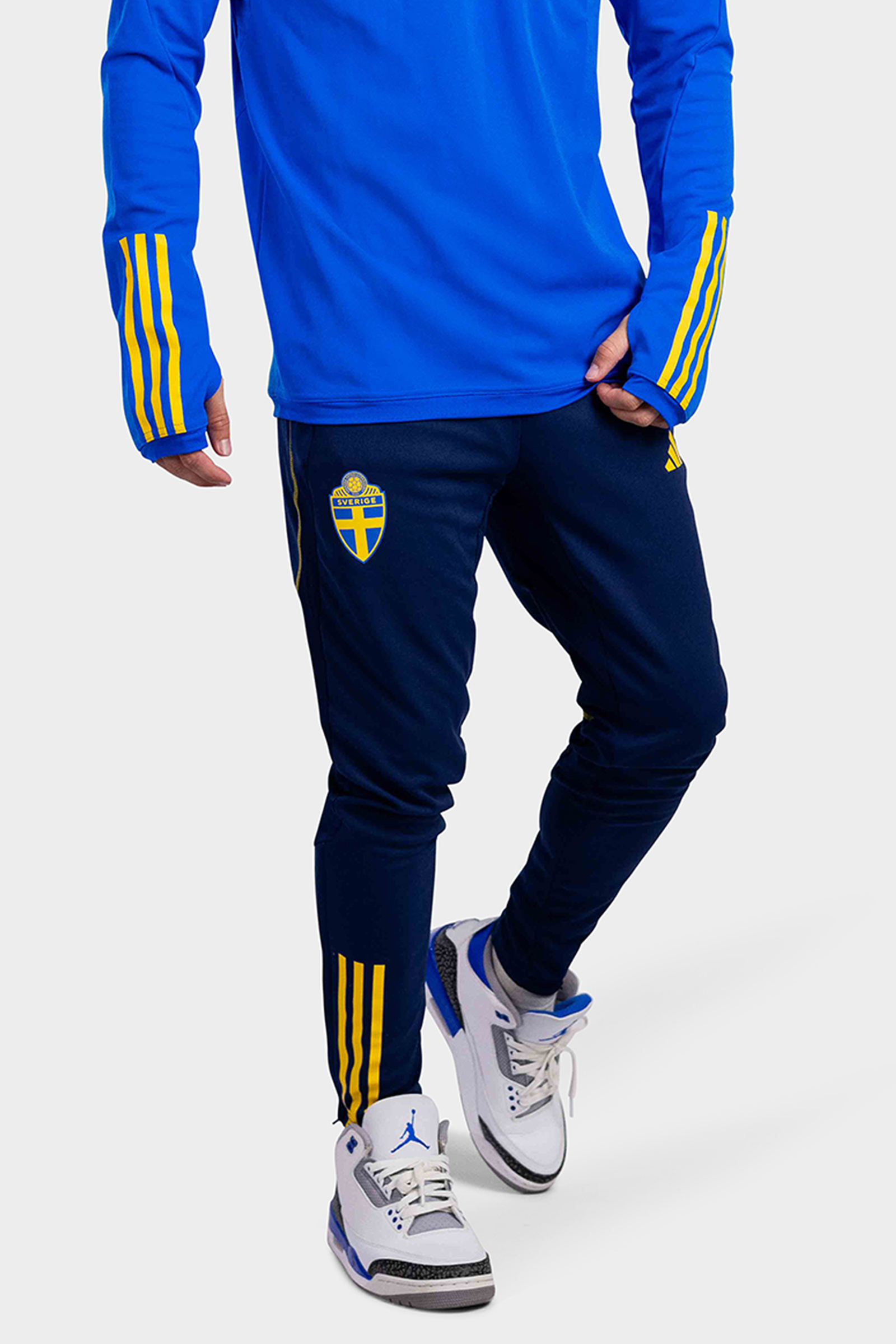 Zweden 1/4 Zip Trainingspak Senior 2022-2023