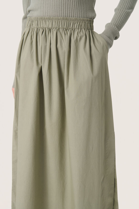 Soaked in Luxury SLMaja Maxi Skirt Shadow