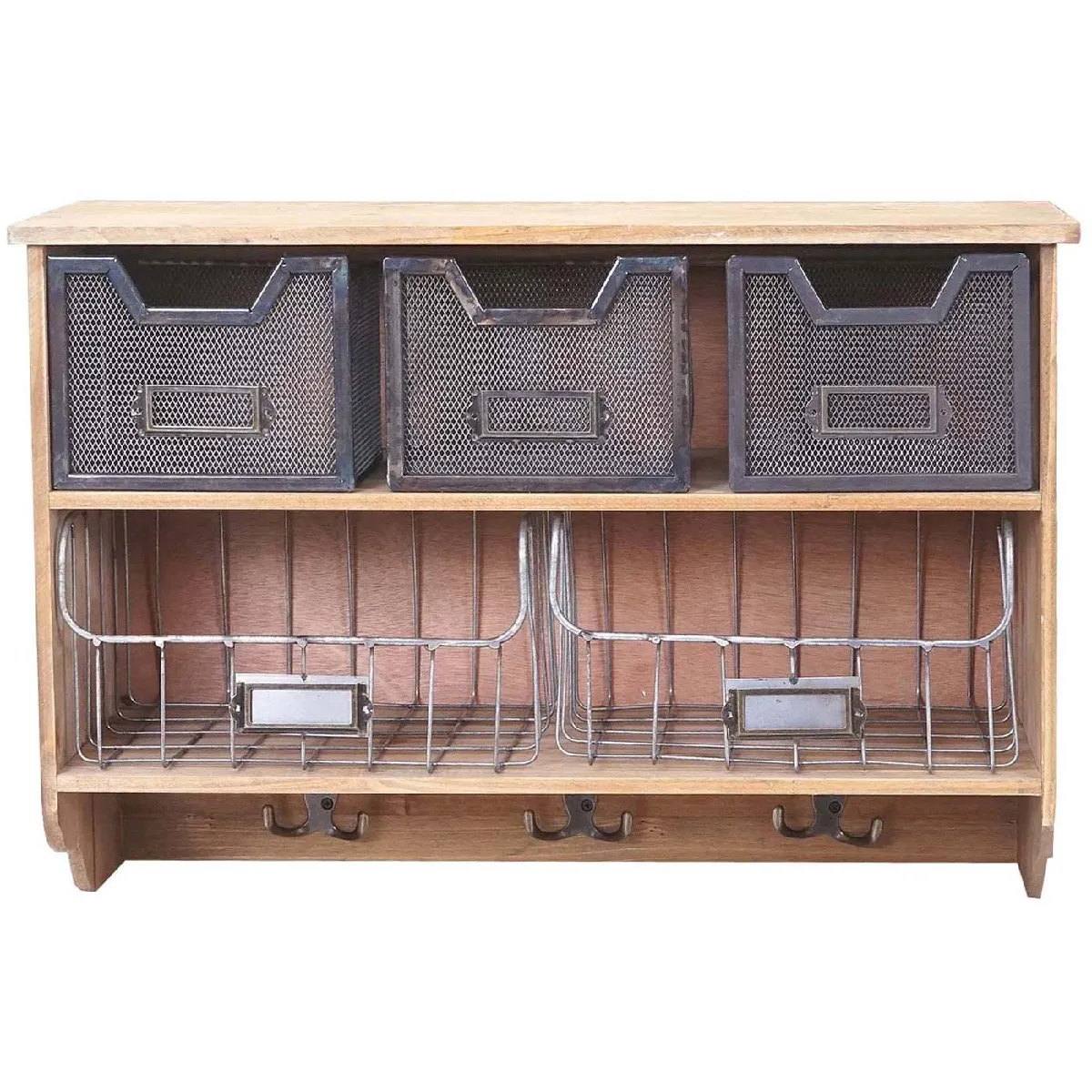 Decoshop26 Étagère Cuisine Vintage